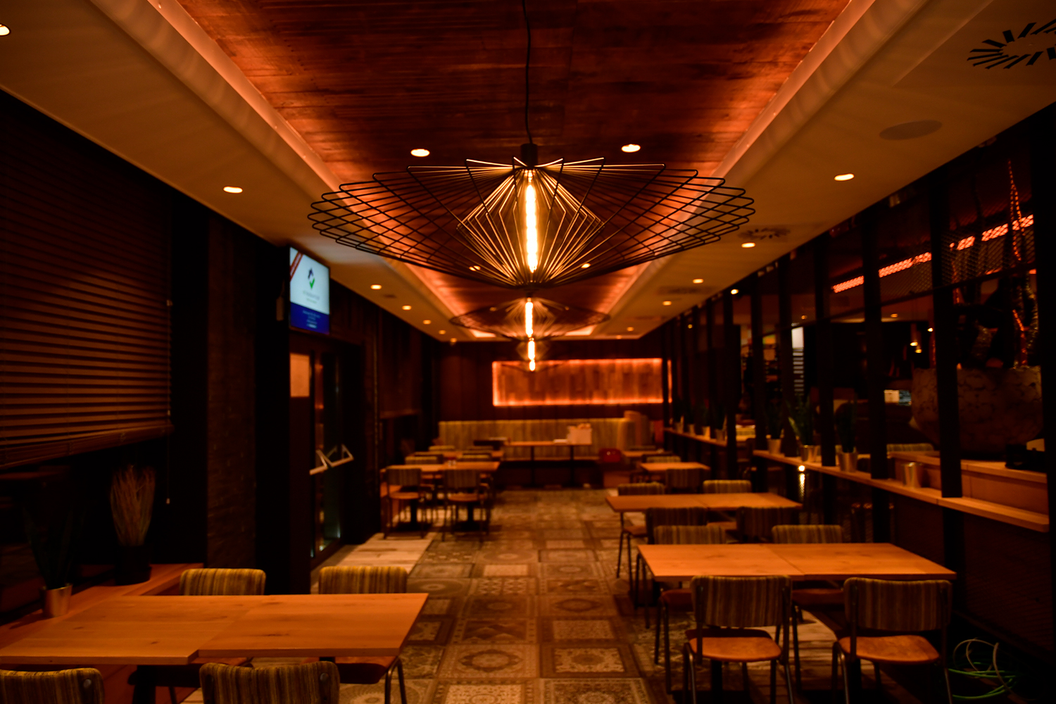 Designverlichting Restaurant
